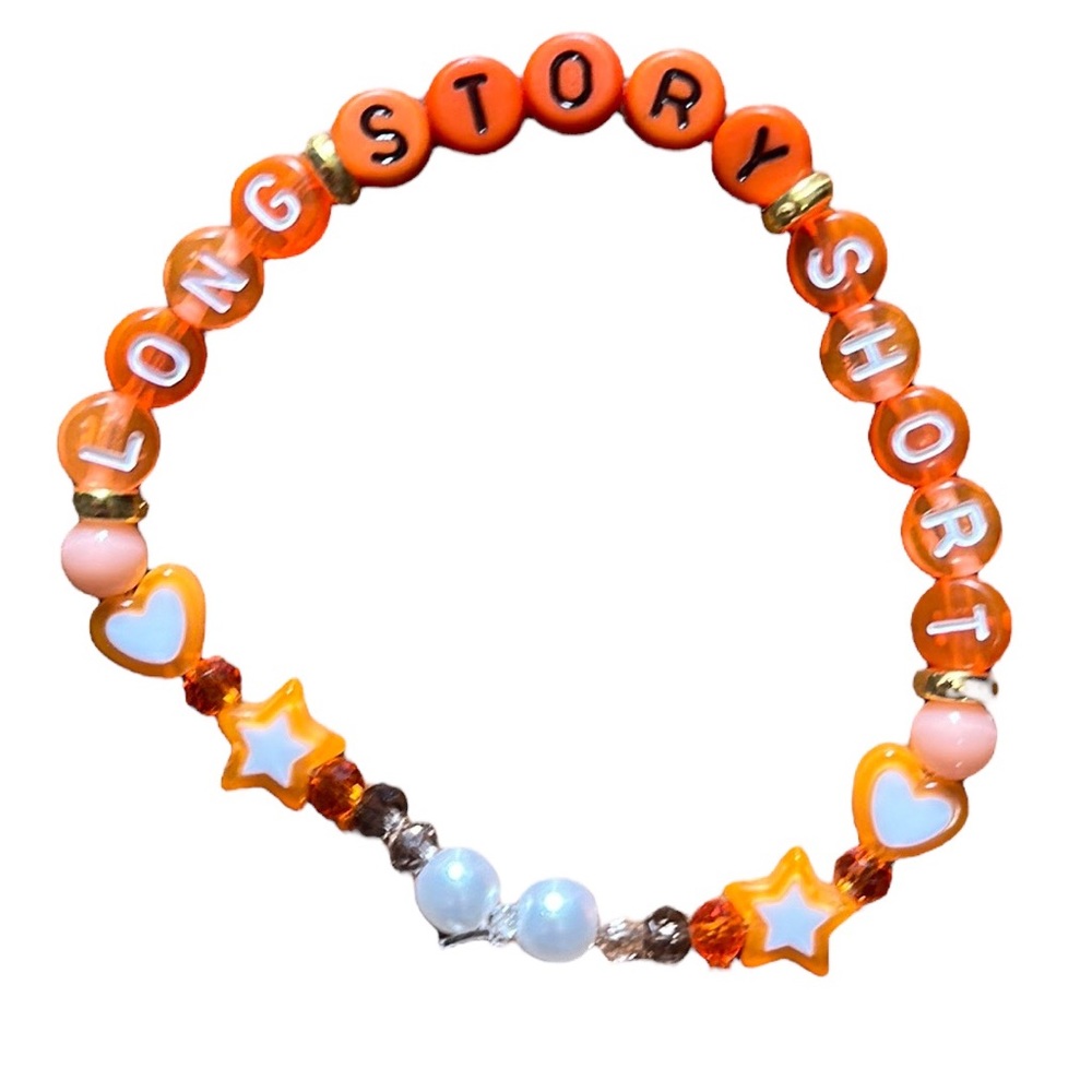 Taylor Swift Handmade Friendship Beaded Bracelet
“Long Story Short”